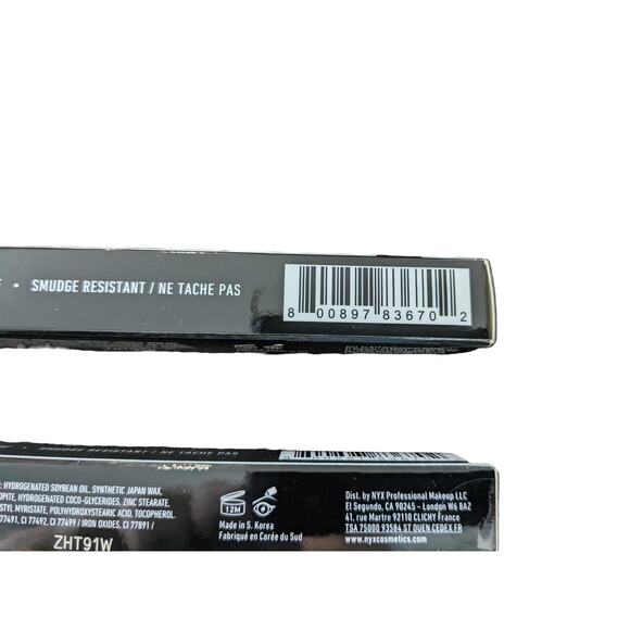 NYX Micro Eyebrow Pencil Taupe Set Of 3 MBp01 Crayon Waterproof Smudge Resistant - Picture 4 of 7